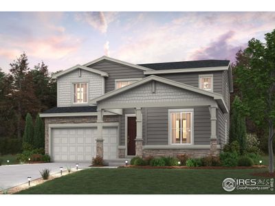 New construction Single-Family house 4475 Shivaree St, Timnath, CO 80547 - photo 0