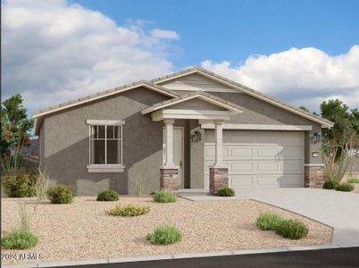 New construction Single-Family house 5536 W Mcneil Street, Laveen, AZ 85339 Violet Homeplan- photo 0