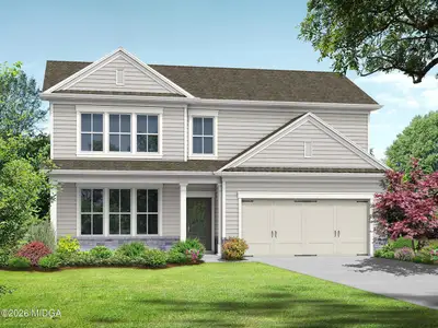 New construction Single-Family house 109 Royal Tern Ln, Warner Robins, GA 31093 plan The Melrose - image