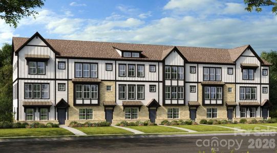 New construction Townhouse house 2159 Hawksworth Ln, Charlotte, NC 28262 - image