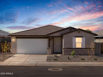 New construction Single-Family house 37427 W San Sisto Ave, Maricopa, AZ 85138 plan Sawyer - image