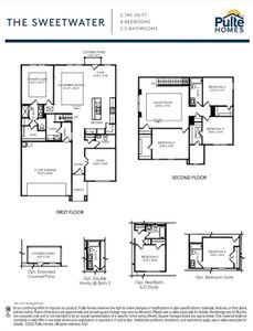 Pulte Homes, Sweetwater floor plan