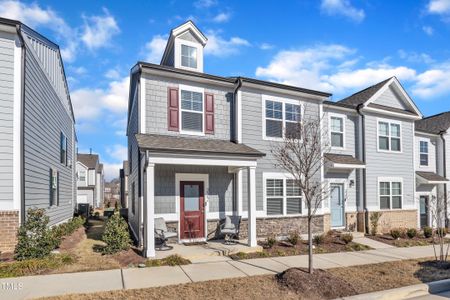 New construction Townhouse house 222 Parker Station Ave, Fuquay Varina, NC 27526 - photo 0