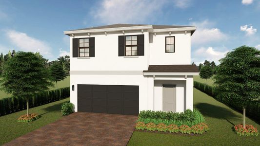 New construction Single-Family house 34870 Sw 191St Ct, Homestead, FL 33034 plan Robie - image