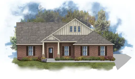 New construction Single-Family house Pleasant View, TN 37146 plan Adams IV H - image