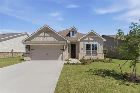 New construction Single-Family house 1225 Sabine River Ln, Springtown, TX 76082 plan San Gabriel II - image