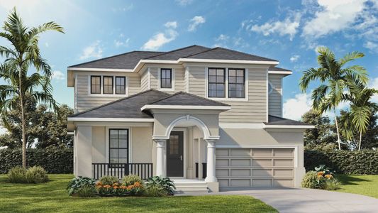 New construction Single-Family house 3892 Rocky Island Rd, New Port Richey, FL 34655 plan Bromeliad - image