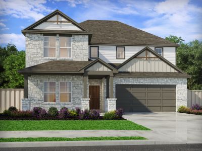 New construction Single-Family house 121 Antioch Colony Dr, Buda, TX 78610 plan The Ian (465) - image