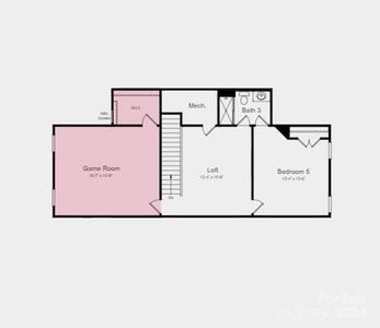 Structural options added include; Fireplace, loft with suite and game room, extended shower at primary bath, sunroom, and metal roof.