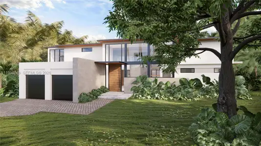 New construction Single-Family house 4150 Loquat Ave, Miami, FL 33133 - image