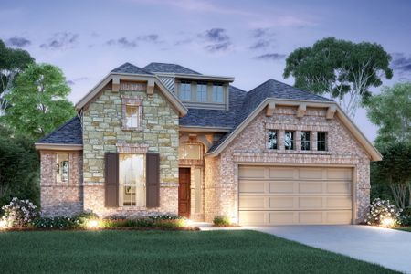 New construction Single-Family house 32402 Willow Hollow Way, Waller, TX 77484 Juniper II- photo 0