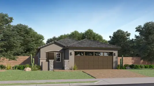 New construction Single-Family house 4534 S 232Nd Dr, Buckeye, AZ 85326 plan Solana Plan 3078 - image