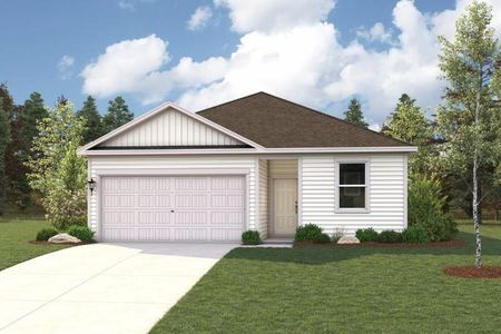 New construction Single-Family house 13407 Final Turn Dr, Buda, TX 78610 plan Heron - image