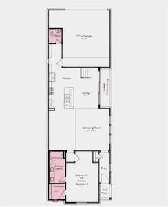 Structural options added include: Powder bath, owner's bedroom #2 with double vainity, walk-in shower and closet at owner's suite, shower at bath 2, and sliding door at breakfast area.