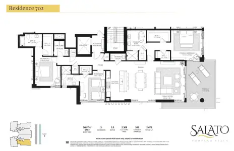 New construction Condo house 305 Briny Ave, Unit 405, Pompano Beach, FL 33062 - image 6