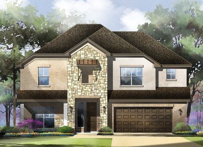 New construction Single-Family house 202 Drawbridge Dr, Georgetown, TX 78633 plan Castell - image 6