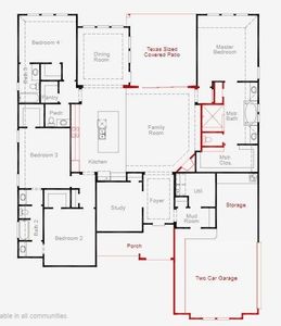 Hamilton floor plan diagram