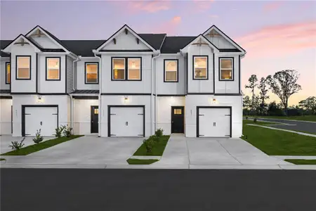 New construction Townhouse house 4809 Orchard Grove Wy, Gainesville, GA 30504 plan Jasmine - image