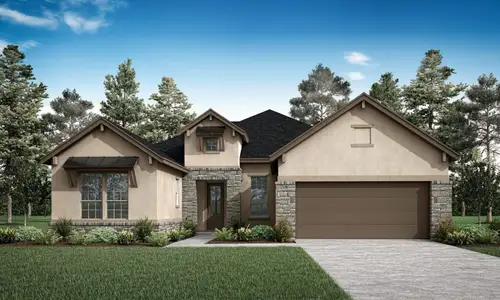 New construction Single-Family house 322 Marsh Wren Wy, Magnolia, TX 77354 plan Leon - image