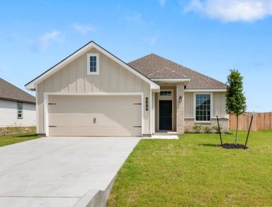 New construction Single-Family house 121 Jenjira Wy, McGregor, TX 76657 plan The 1443 - image