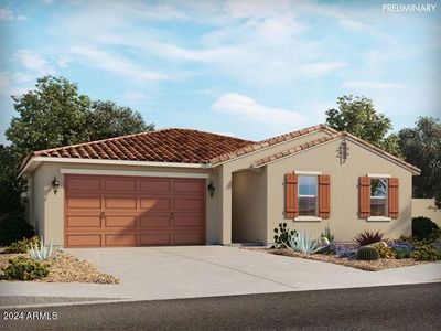 New construction Single-Family house 2598 E Rosario Mission Drive, Casa Grande, AZ 85194 Clarendon- photo 0