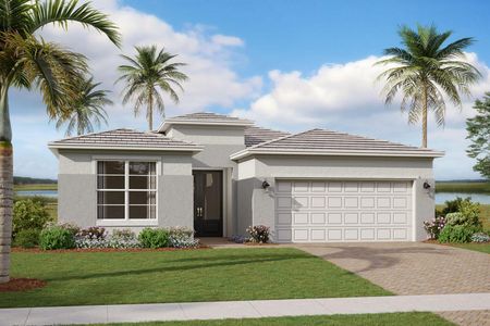 New construction Single-Family house 10312 Sw Carnelian St, Port St. Lucie, FL 34987 plan Willow - image