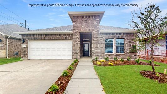 New construction Single-Family house 670 Scarlett Street, Forney, TX 75126 Sadler- photo 0