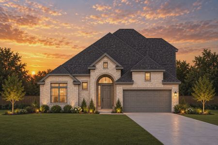 New construction Single-Family house 100 Ridgewell Lp, Georgetown, TX 78633 plan Owen - image