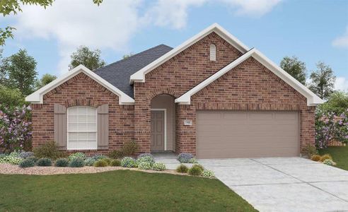 New construction Single-Family house 32411 Cedar Elm Dr, Waller, TX 77484 Landmark Series - Kimbell- photo 0