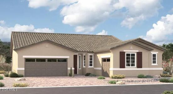 New construction Single-Family house 4809 W Stargazer Place, Laveen, AZ 85339 Pinecrest- photo 0