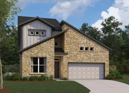 New construction Single-Family house 837 Corvallis Dr, Leander, TX 78641 plan Vianesa - image