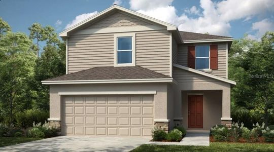 New construction Single-Family house 13373 Tropical Breeze Wy, Hudson, FL 34669 plan Maple - image