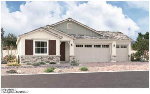 New construction Single-Family house 12377 W Marguerite Ave, Avondale, AZ 85323 Agate- photo 0