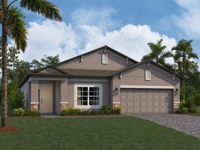 New construction Single-Family house 2516 Kalina Drive, Spring Hill, FL 34609 Newport II- photo 0