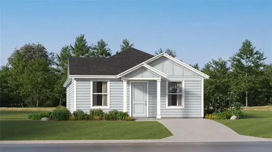 New construction Single-Family house 101 Evening Glow Dr, Hutto, TX 78634 plan Timms - image