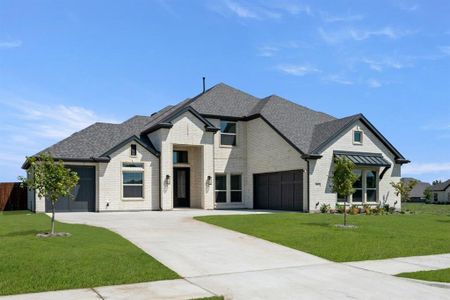 New construction Single-Family house 2413 Park Oaks Dr, Midlothian, TX 76065 Birchwood 2FSW (w/Media)- photo 0