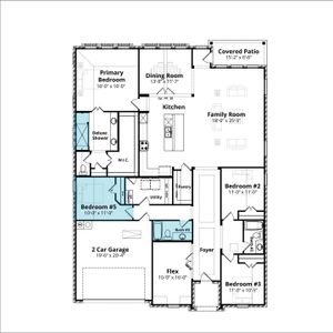 New construction Single-Family house 1324 Tahonta Dr, Hewitt, TX 76643 plan Richmond - image 3