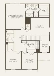 Centex Homes, Springfield floor plan