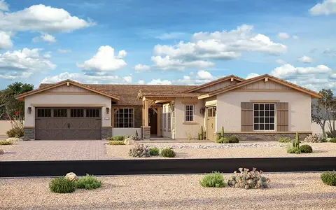 New construction Single-Family house 21140 E. Diana Way, Queen Creek, AZ 85142 Belmonte- photo 0 0