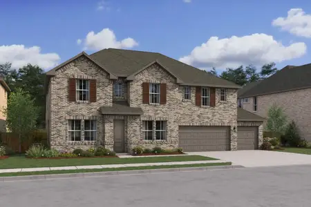 New construction Single-Family house 13724 Pamela Belle Path, New Waverly, TX 77306 plan Stirling - image