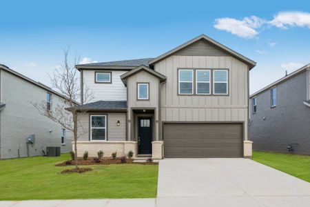 New construction Single-Family house 14745 Bandana Rd, Fort Worth, TX 76052 plan Verbena - image