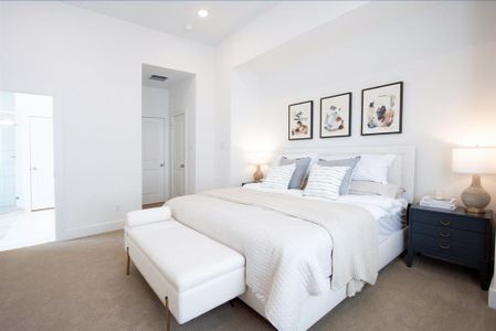 Beautiful primary bedroom with 2 walk in closets!