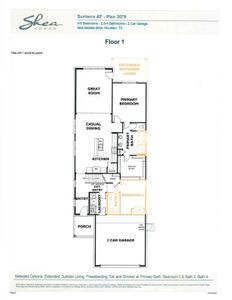 New construction Single-Family house 16334 Placid Stream St, Conroe, TX 77302 Plan 3079 Elevation A- photo 3 3