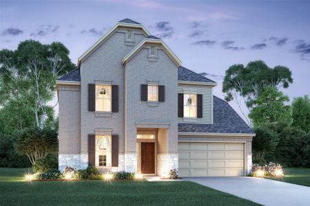New construction Single-Family house 6610 Allens Lndg, Needville, TX 77461 plan Leo - image