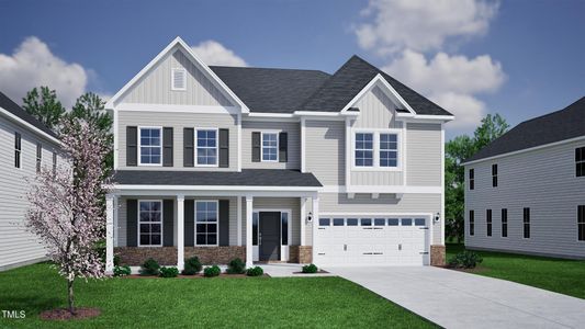 New construction Single-Family house 119 Hemlock Falls Trl, Unit 186, Raleigh, NC 27603 - photo 0