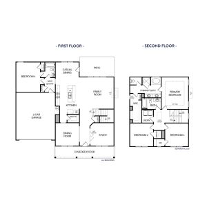 New construction Single-Family house 427 Michael Etchison Rd, Monroe, GA 30655 plan (GA)Jackson A.1 3 Side Entry - image