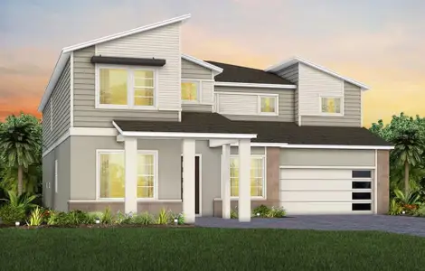 New construction Single-Family house 16603 Lone Oak Cir, Orlando, FL 32832 plan Roseland - image