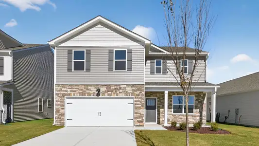 New construction Single-Family house 680 Wilder Bloom Path, Aberdeen, NC 28315 plan Galen - image