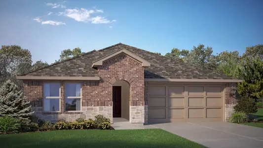 New construction Single-Family house 133 Tumbleweed Dr, Newark, TX 76071 plan Lakeway - image