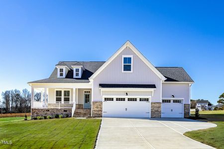 New construction Single-Family house 135 Grading Stick Court, Angier, NC 27501 The Cypress C II- photo 0